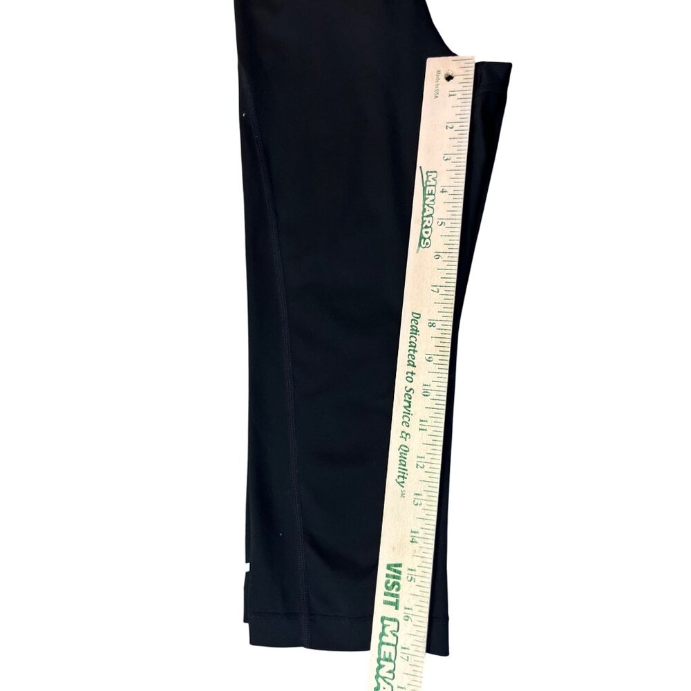 Nike Pro Capri Training Leggings Womens XS Black Dri-Fit Workout Pants Used - Picture 8 of 12